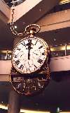 The watch inside Melbourne Central is playing the 'Waltzing Matilda' every full hour (click for enlargement)